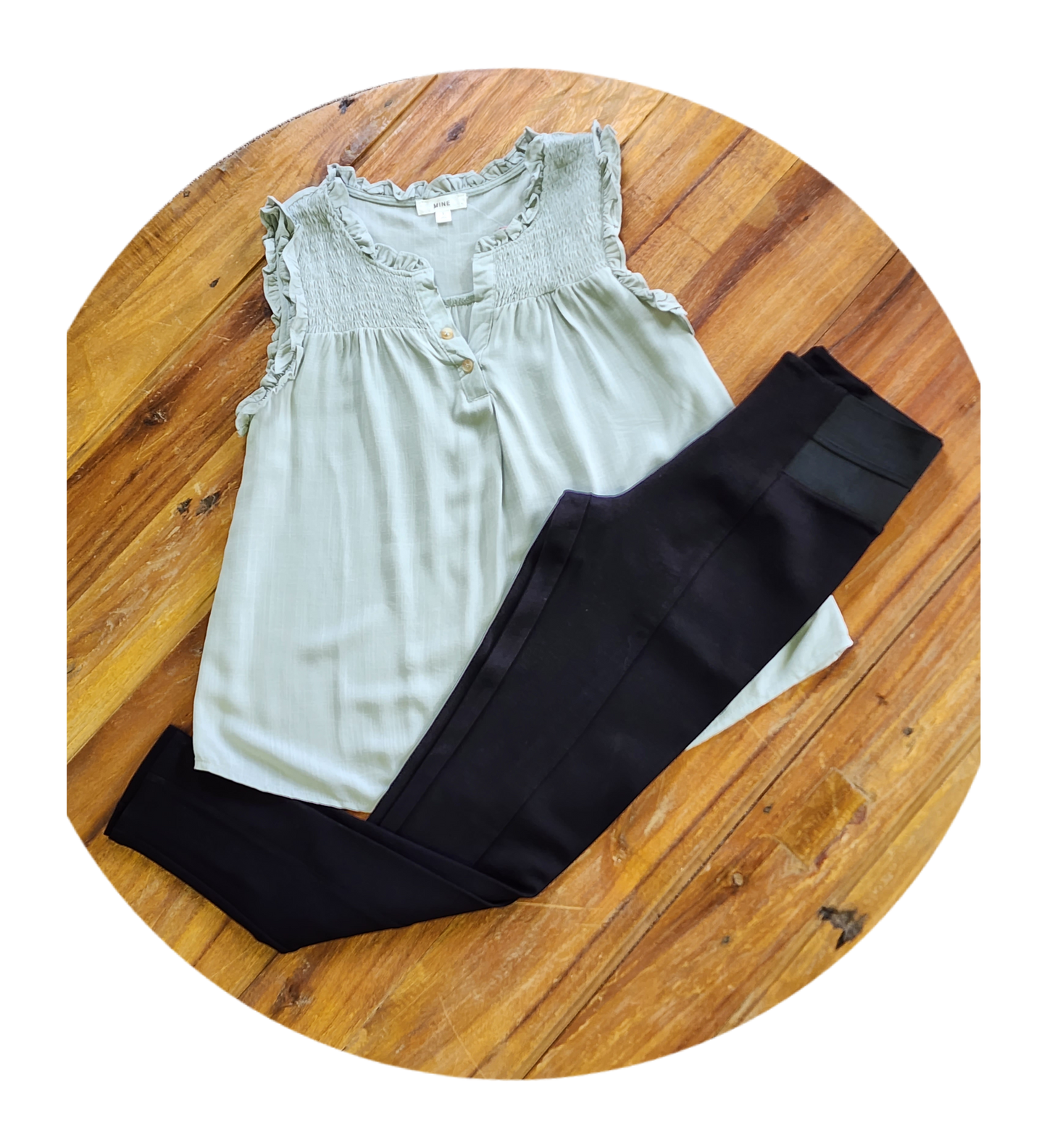 Side Elastic Skinny Bottoms