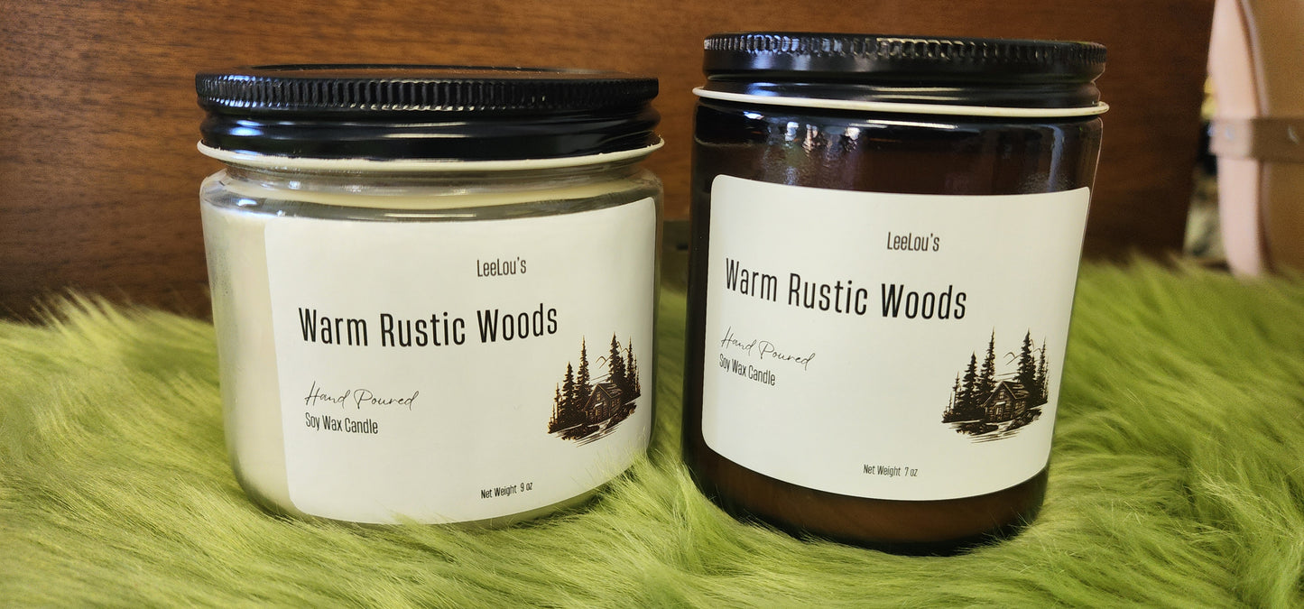 Warm Rustic Woods 7 oz