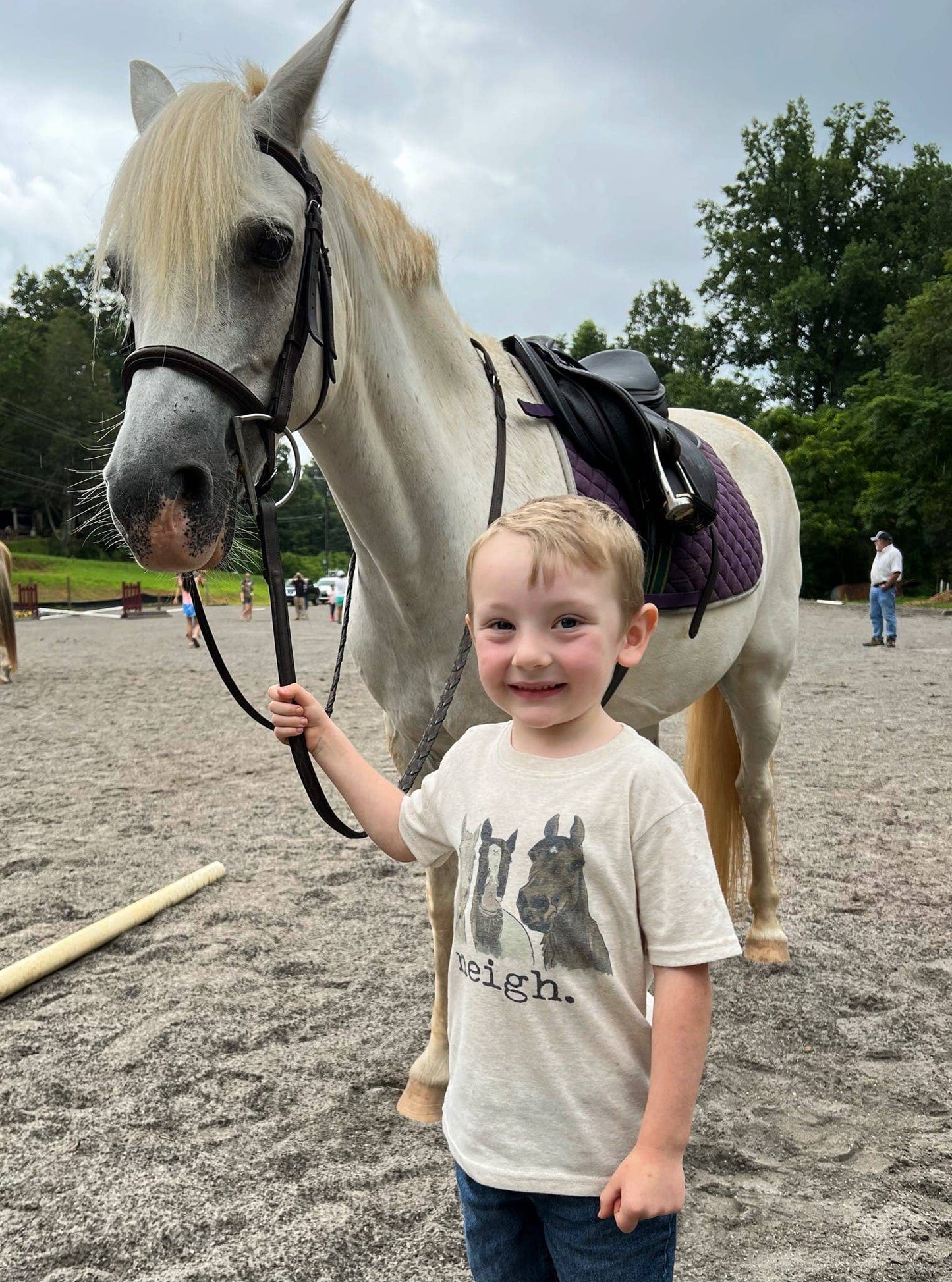 "Neigh" Horse Western Tee