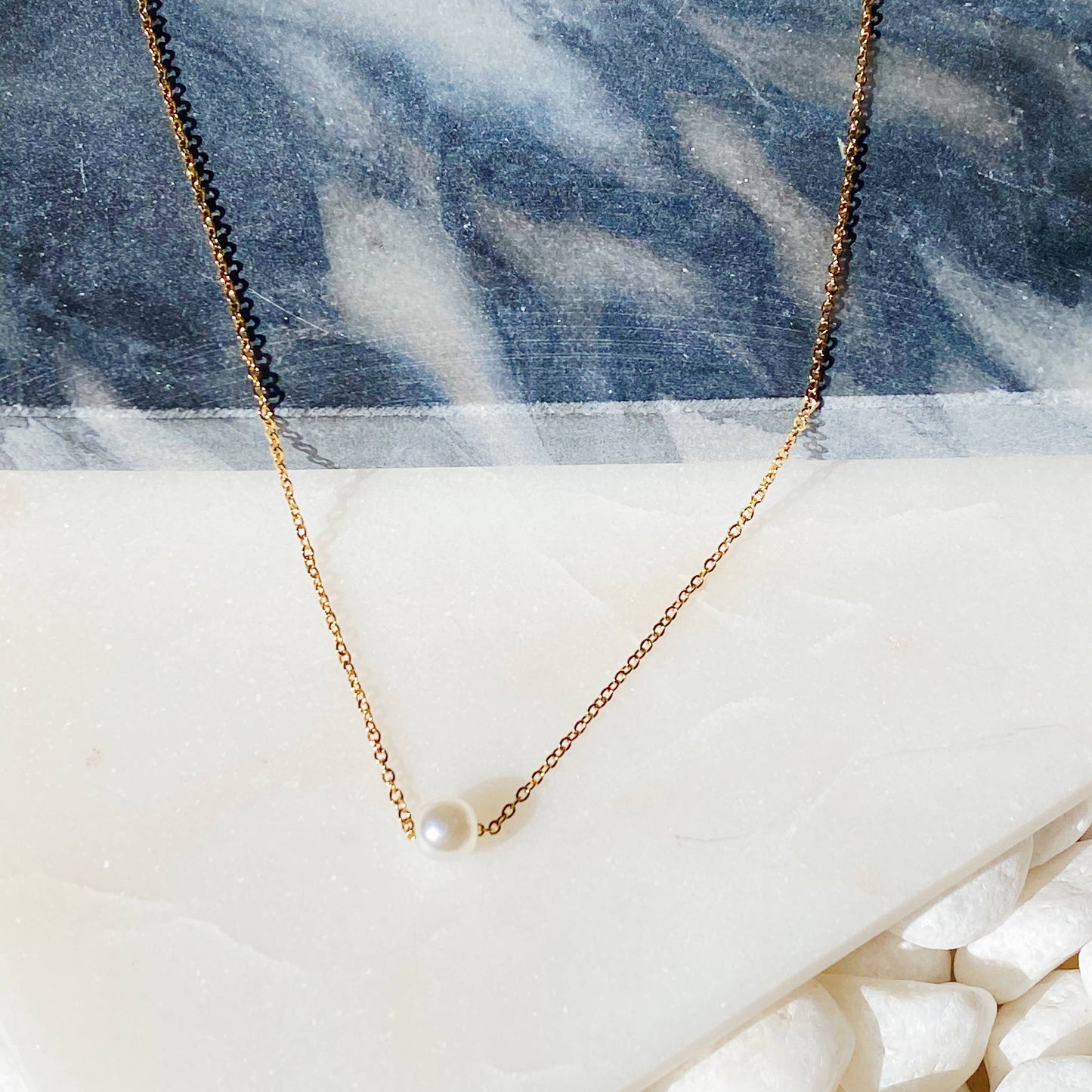 Single Pearl Necklace