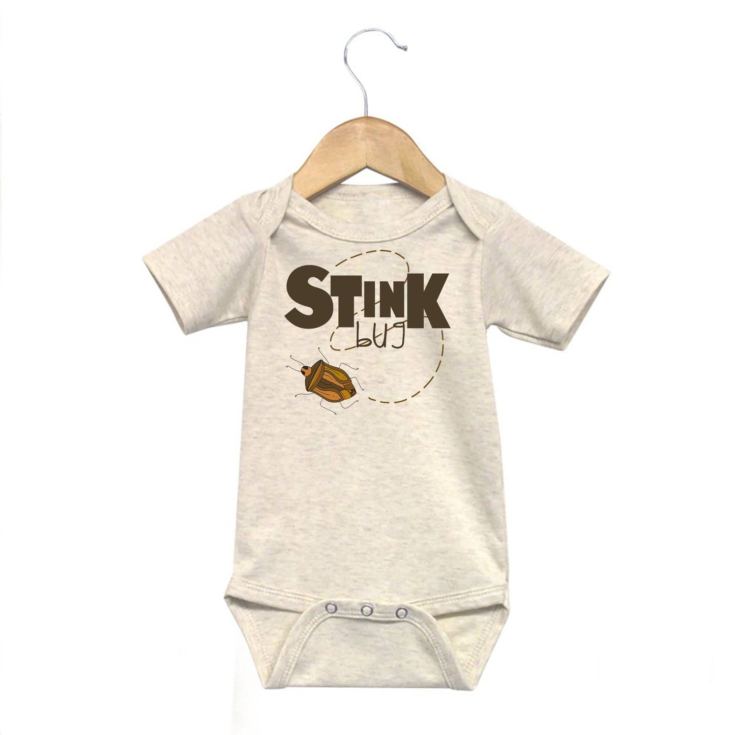 "Stink bug" onesie