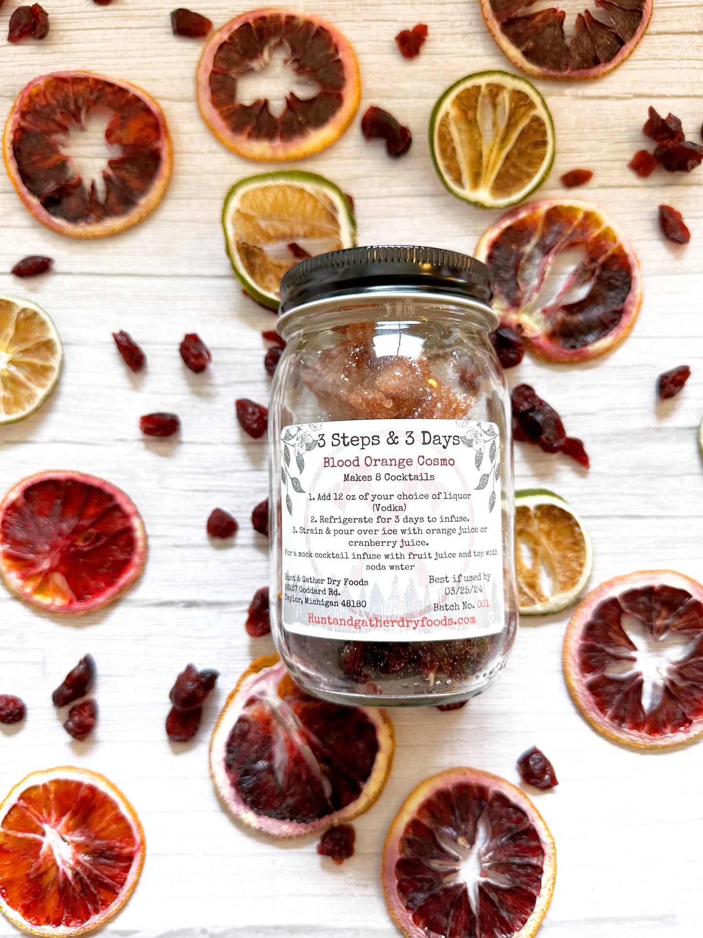 Blood Orange Cosmo Cocktail Kit
