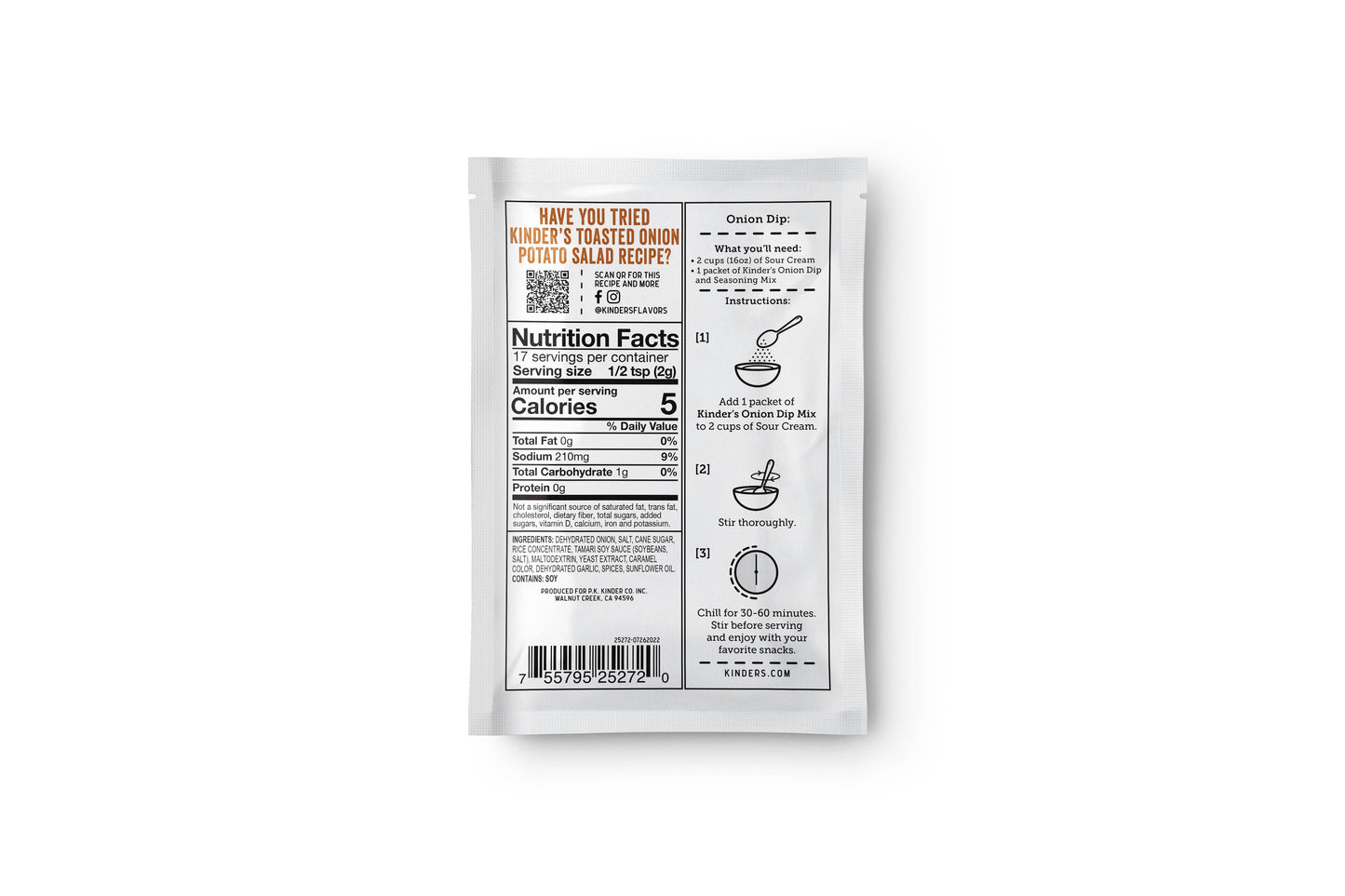 Onion Dip & Seasoning Mix