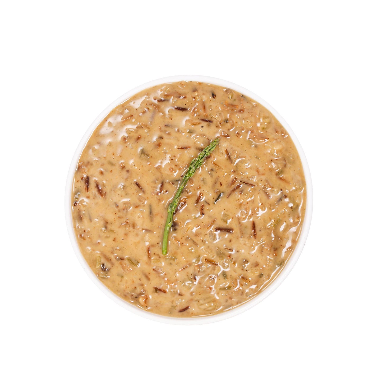 Asparagus Wild Rice Soup