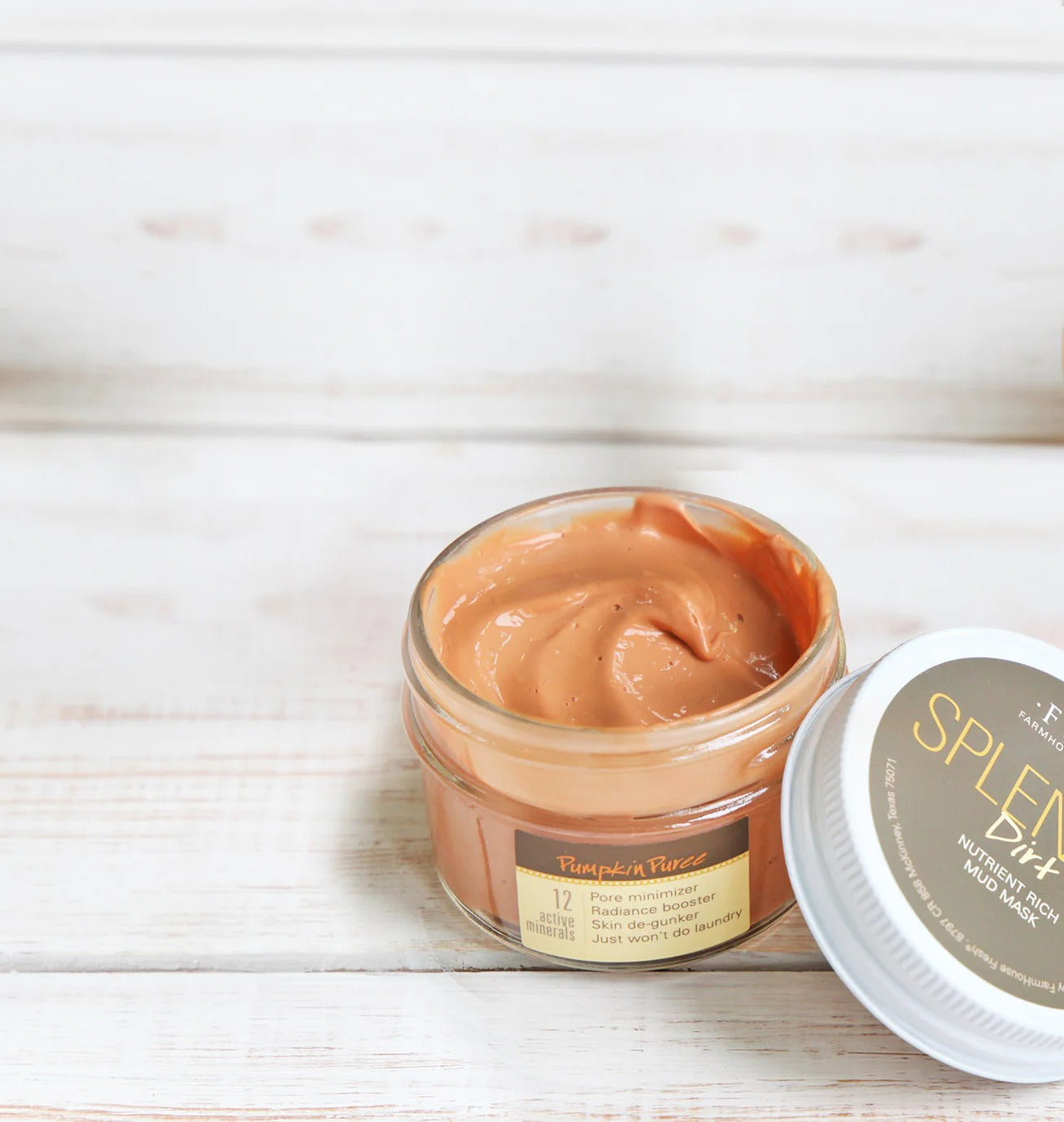 Splendid Dirt Nutrient Mud Mask with Organic Pumpkin Puree