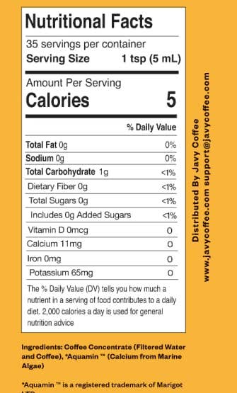 Javy Decaf Cold Brew Coffee Concentrate