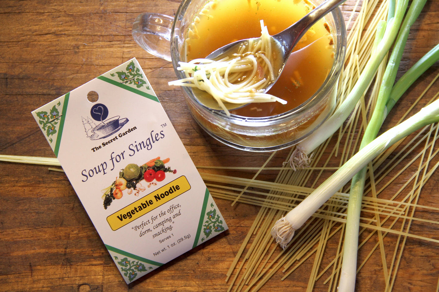 Vegetable Noodle Soup for Singles