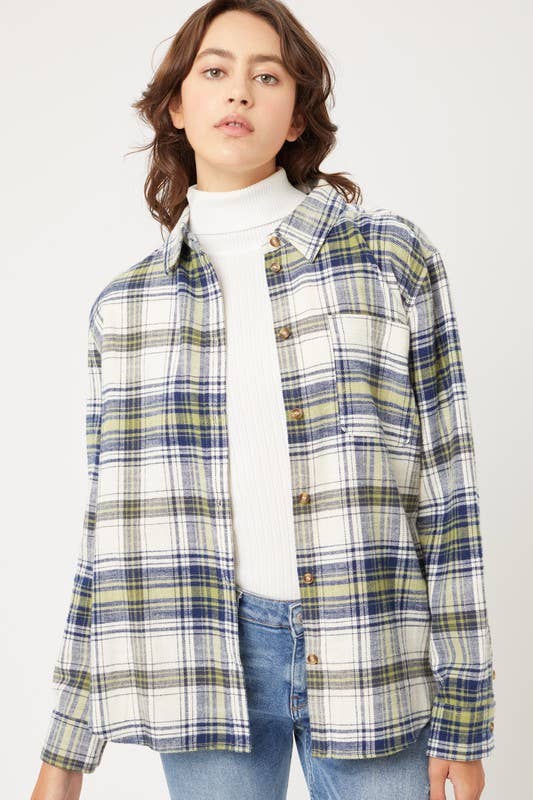 Plaid Flannel Shirt