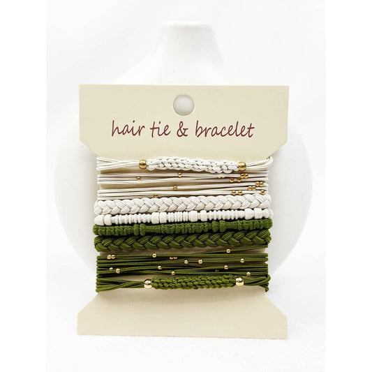 Boho Inspired Hair Tie Bracelets-DID NOT PUT ONLINE