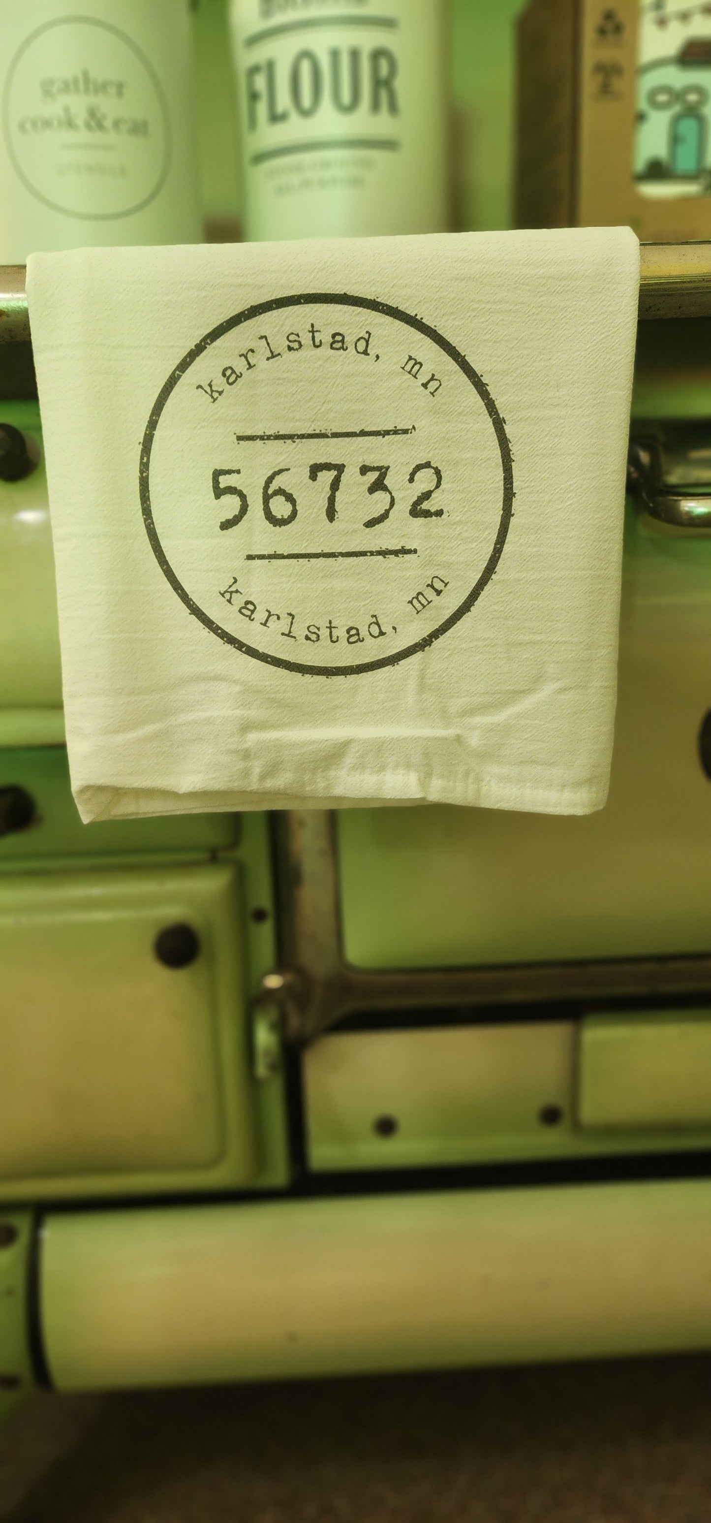 Postmark Custom Cotton Tea Towel