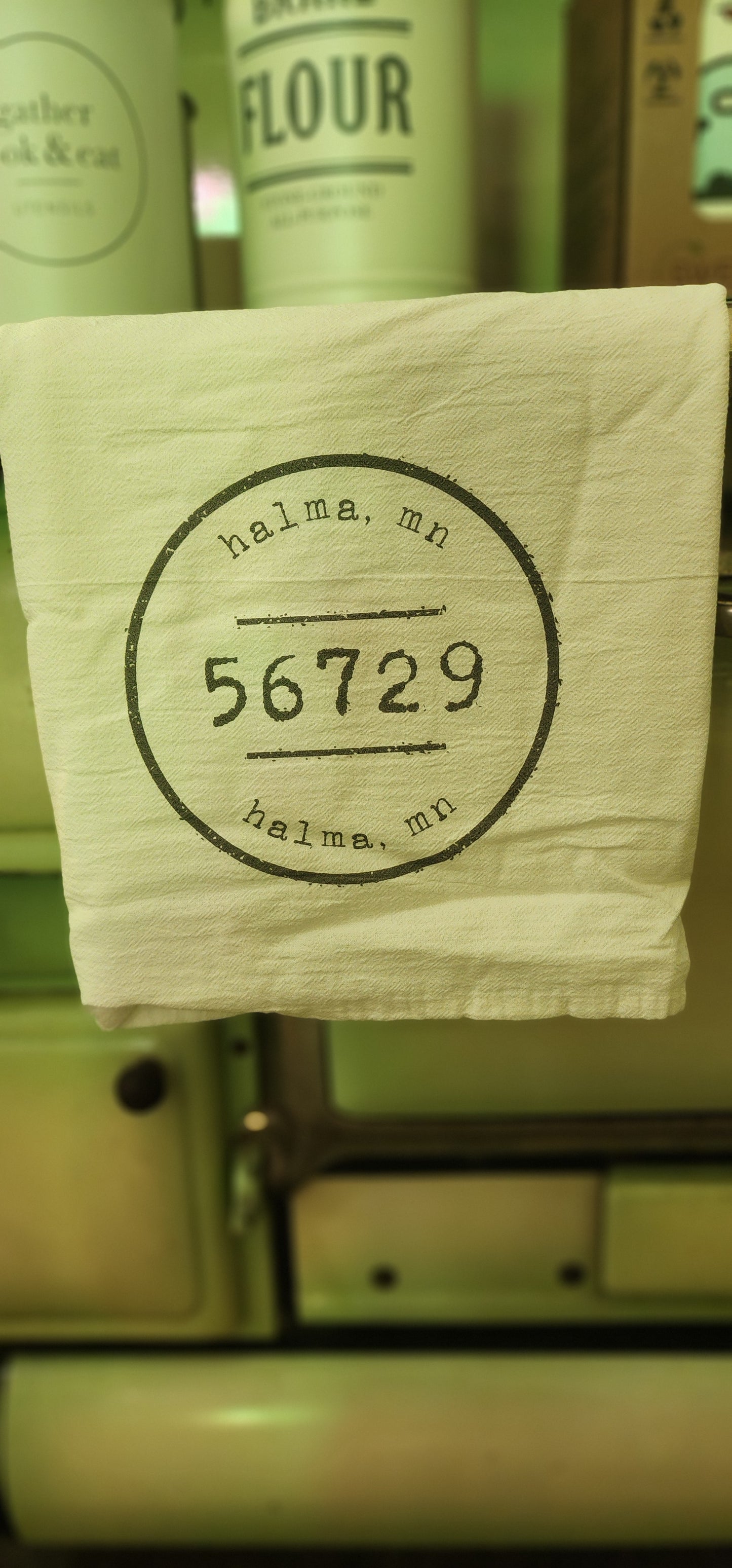 Postmark Custom Cotton Tea Towel