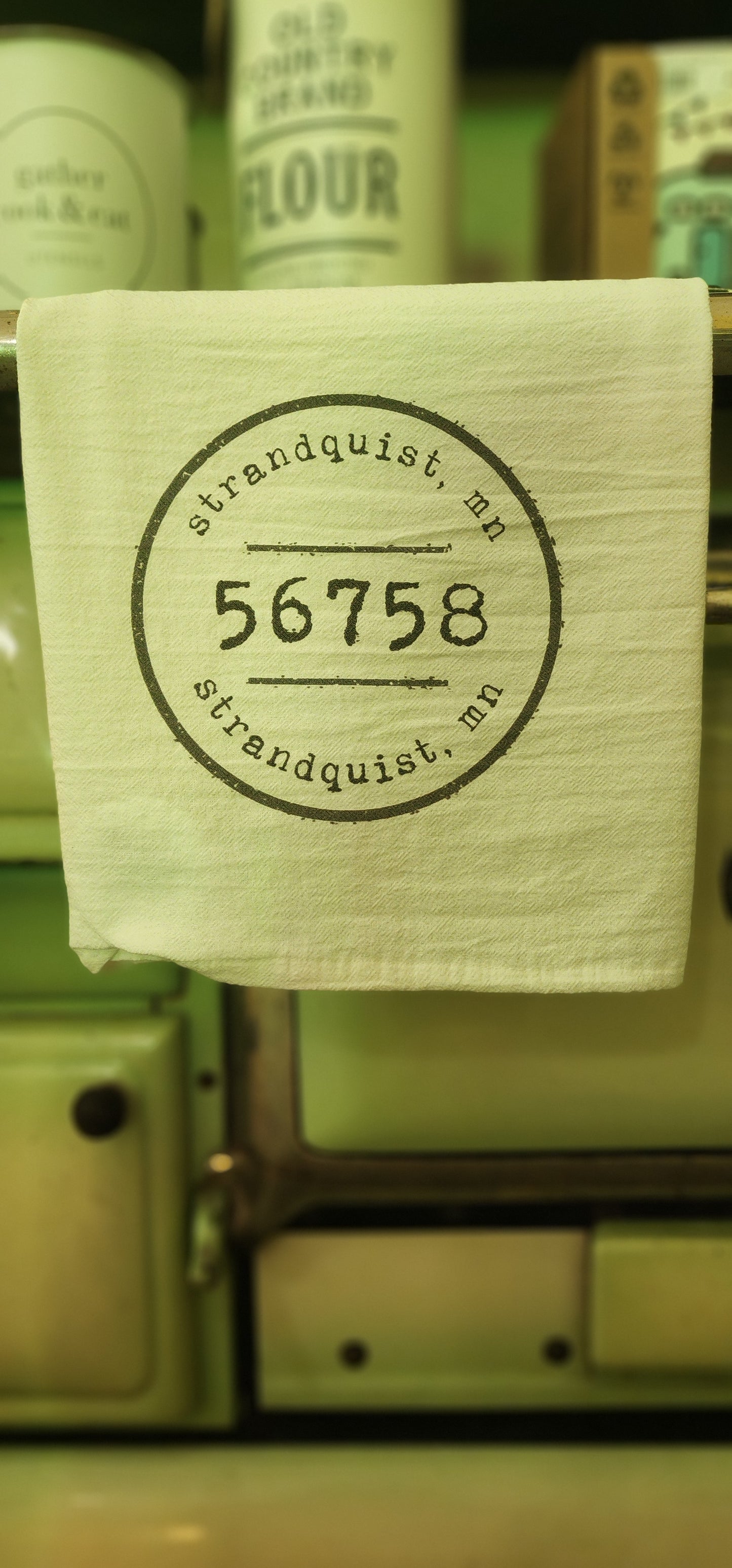 Postmark Custom Cotton Tea Towel