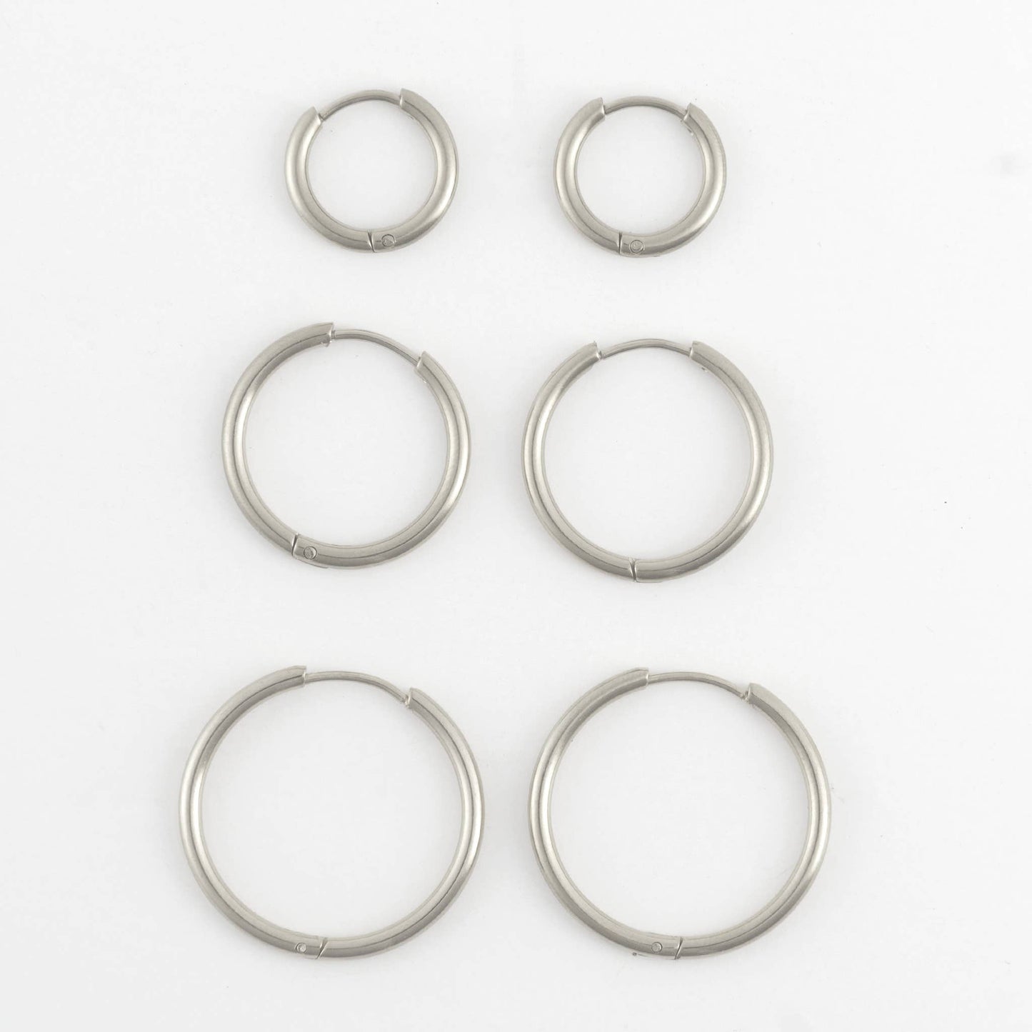 Classic Hoop Earring Trio