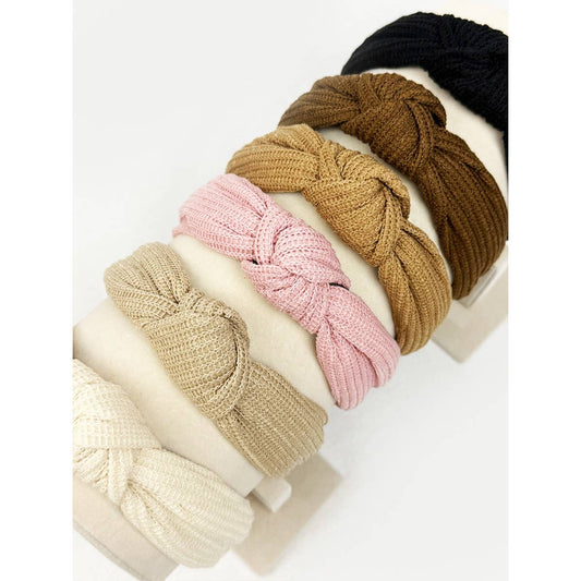 All Year Long Waffle Knot Headband-DID NOT PUT ONLINE