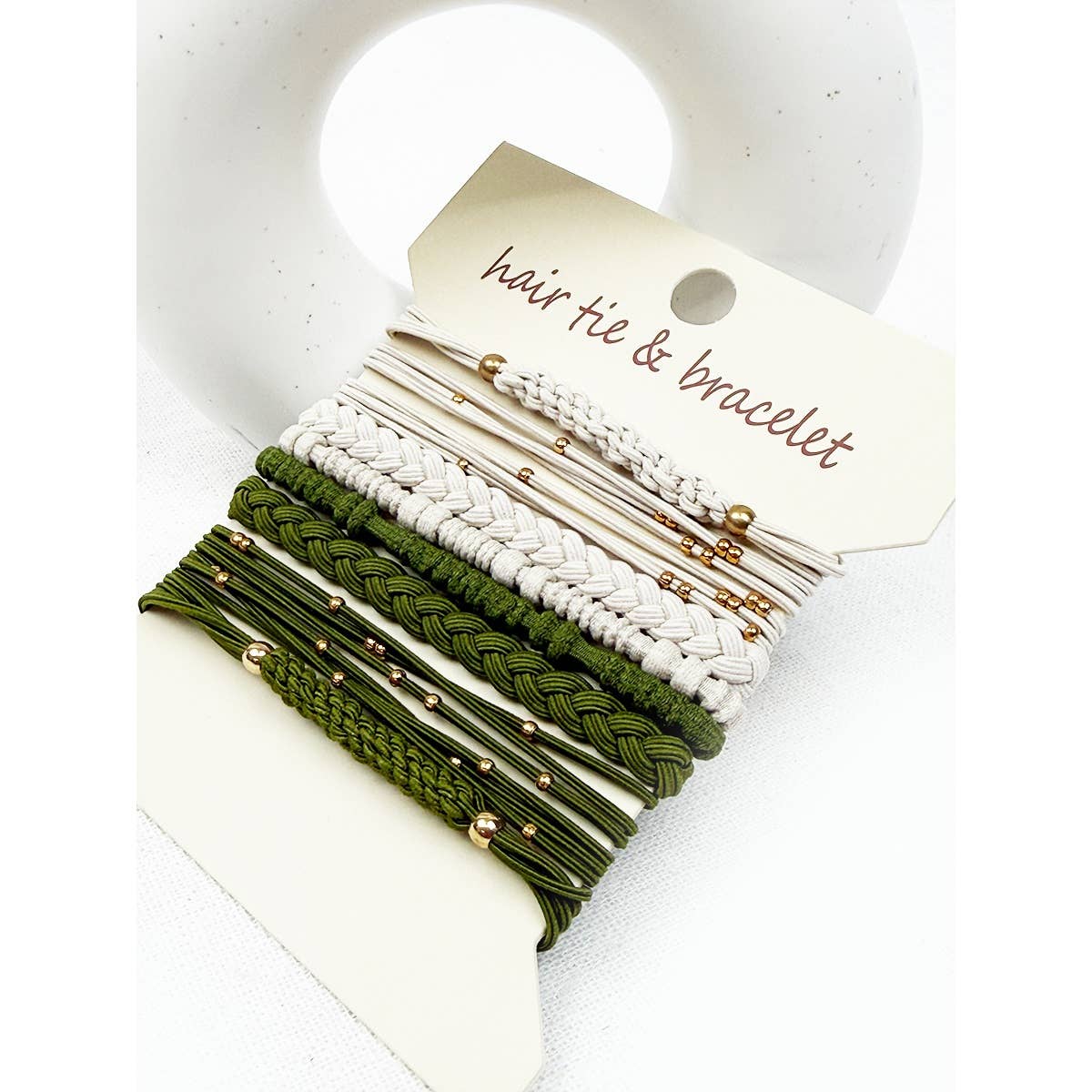 Boho Inspired Hair Tie Bracelets-DID NOT PUT ONLINE