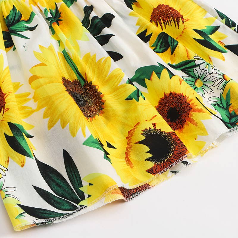 Baby Girl Sunflower Cami Dress