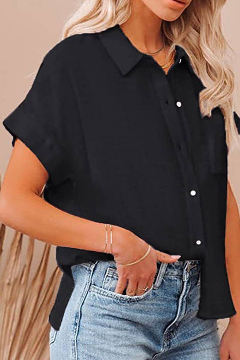 Button Down Short Sleeve