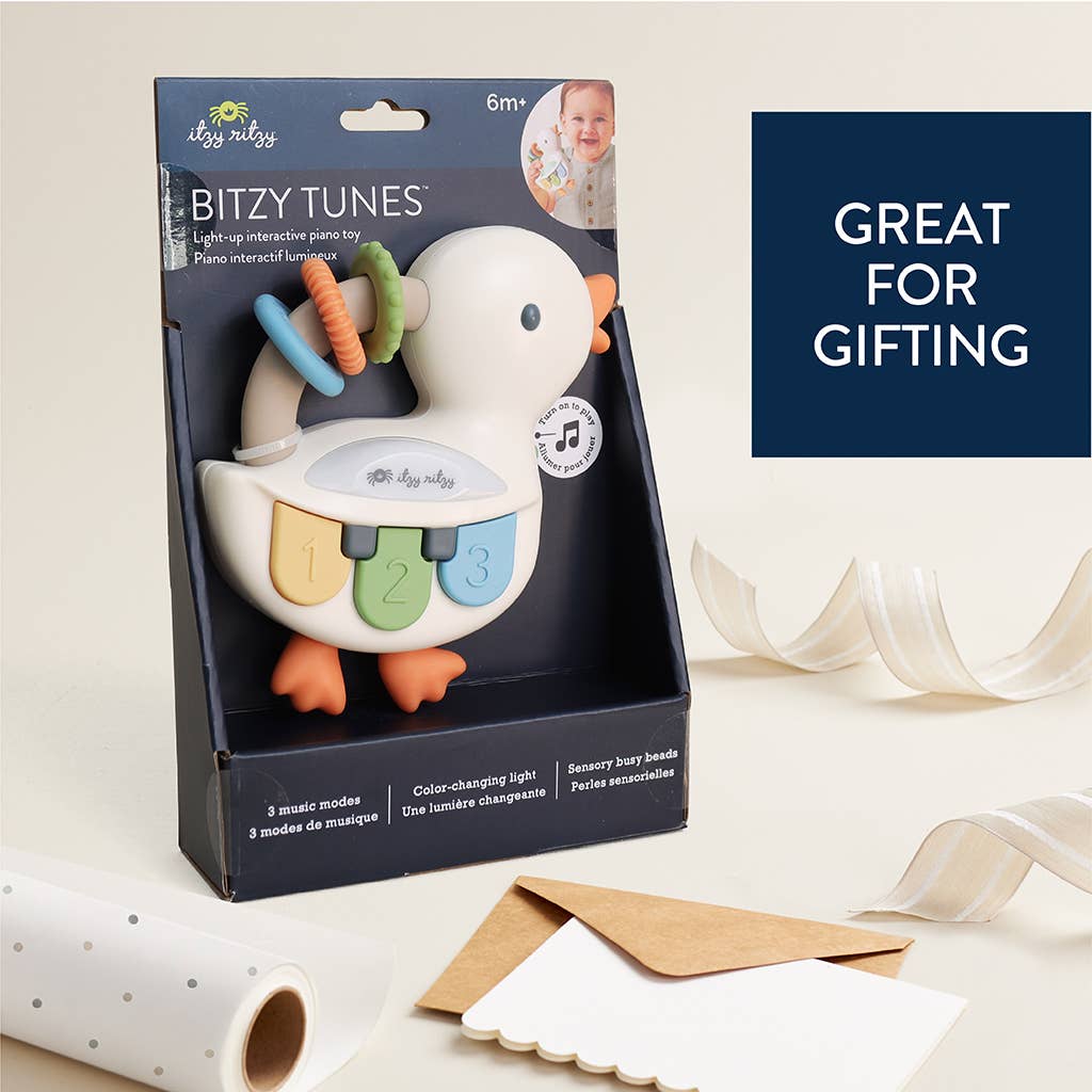 Bitzy Tunes™ Light-up Interactive Piano Toy