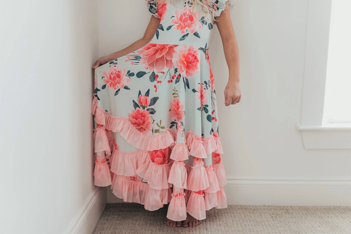 Floral Flutter Dress