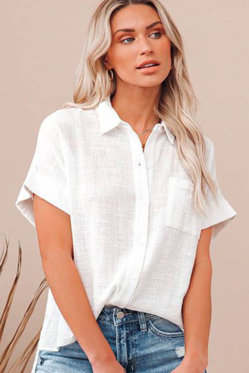 Button Down Short Sleeve