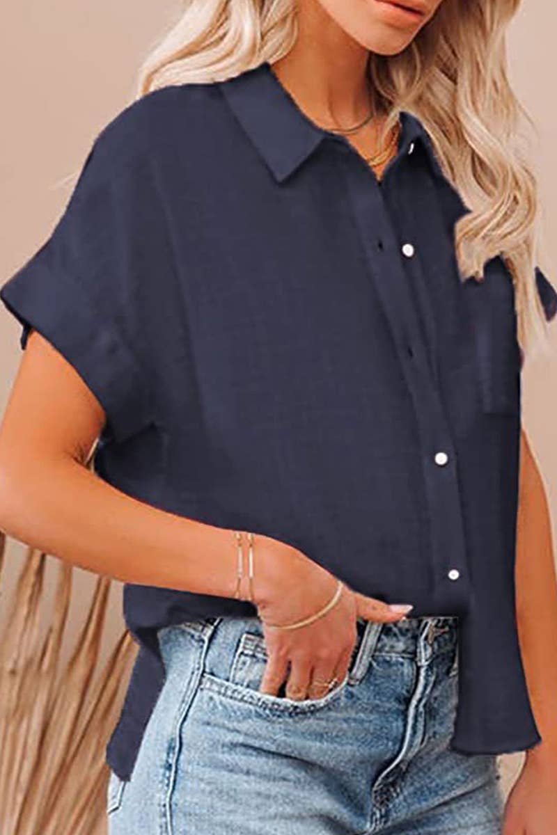 Button Down Short Sleeve