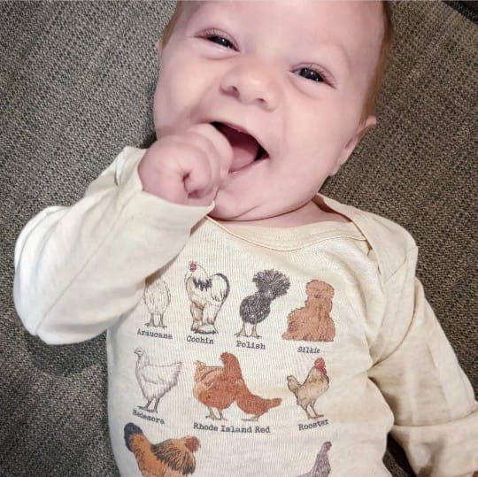 Chicken Breeds Onesie