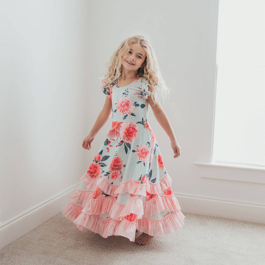 Floral Flutter Dress