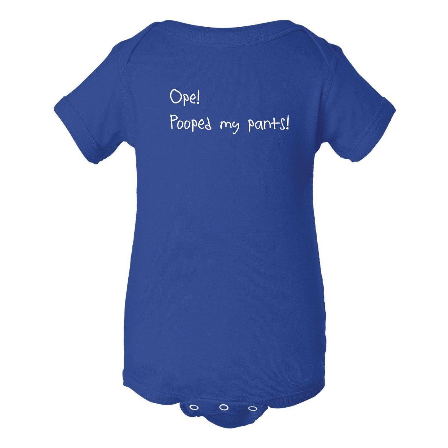 Ope! Pooped My Pants! Minnesota Infant Onesie