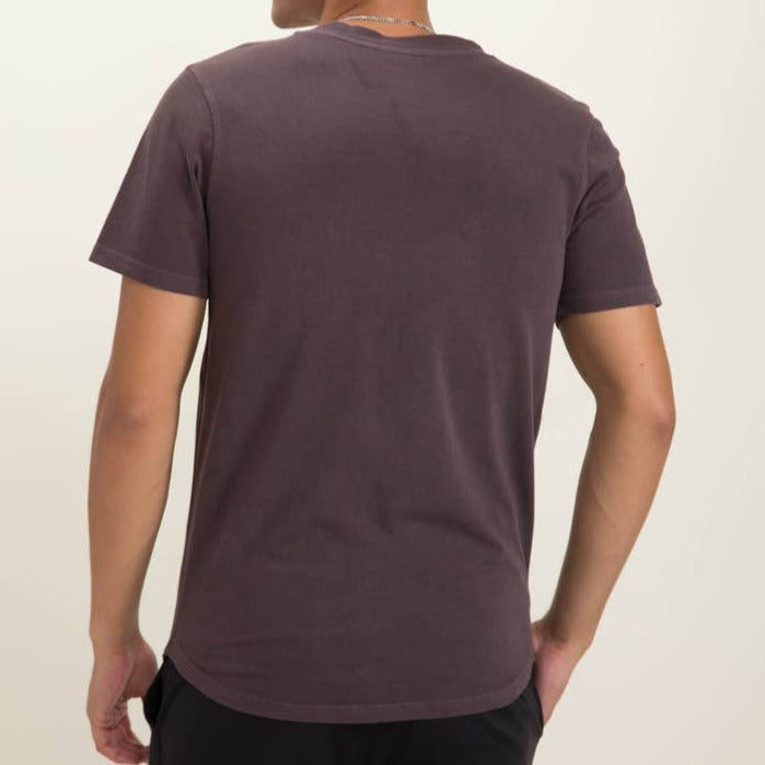 Pima Cotton Breathable Scallop Hem Tee