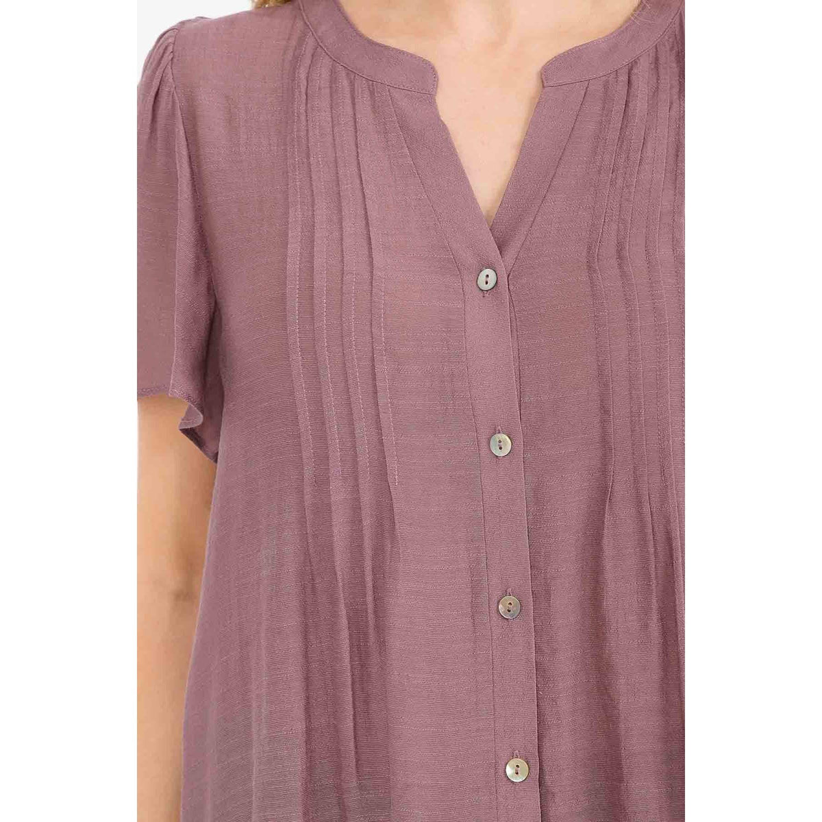 Pintuck Shirt