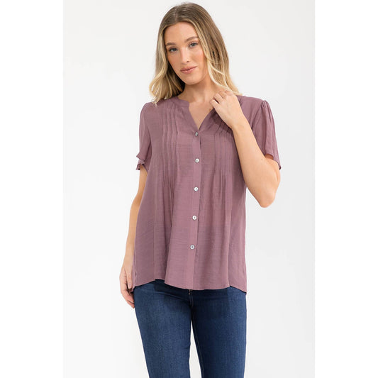 Pintuck Shirt