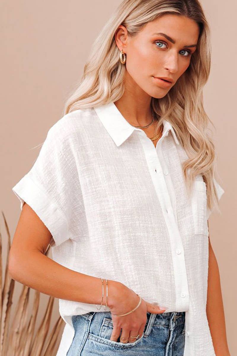 Button Down Short Sleeve