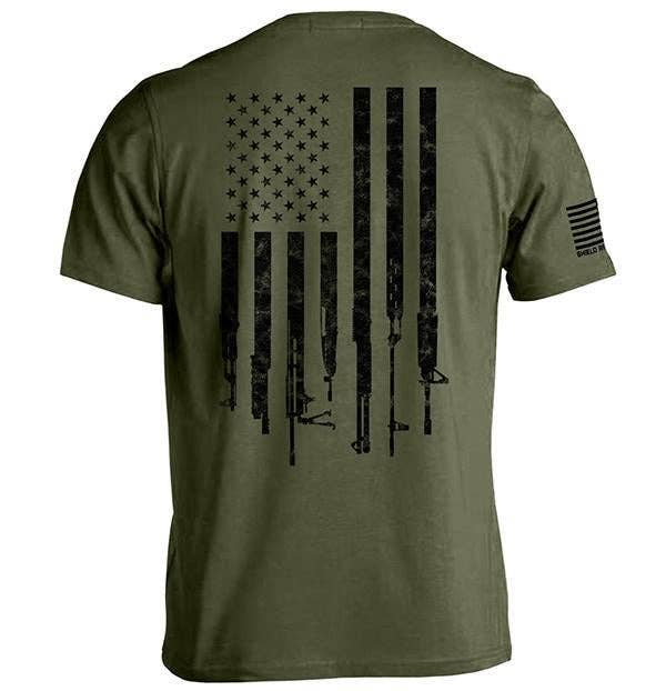 Firearm Flag T-shirt