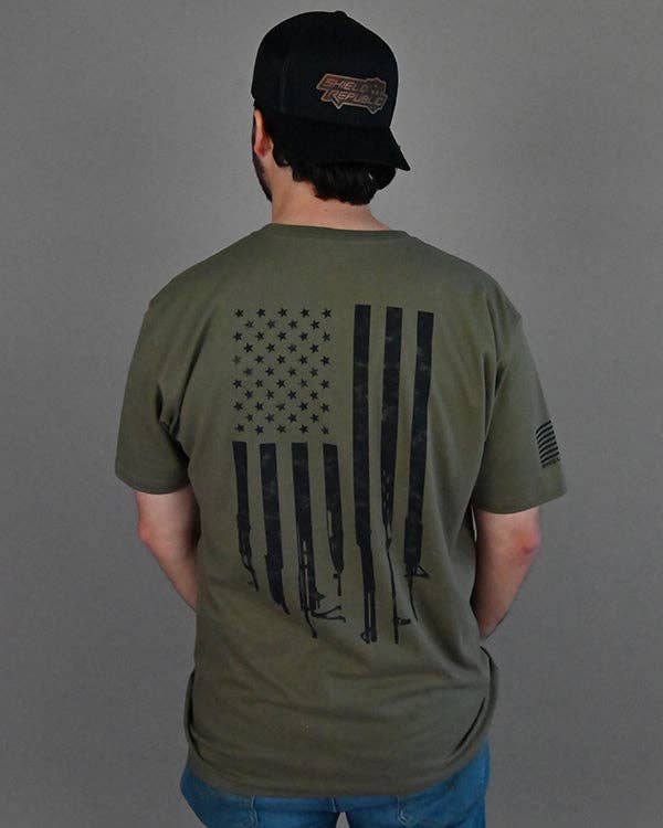 Firearm Flag T-shirt