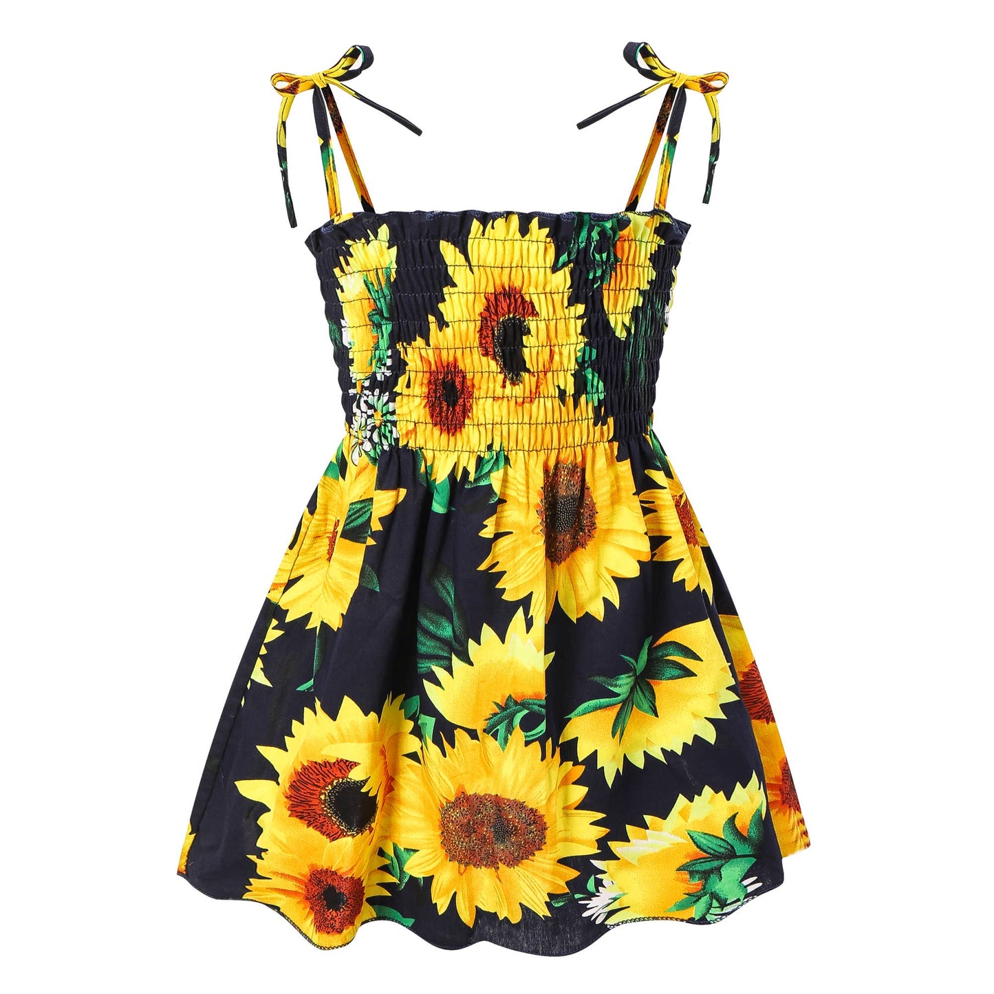 Baby Girl Sunflower Cami Dress