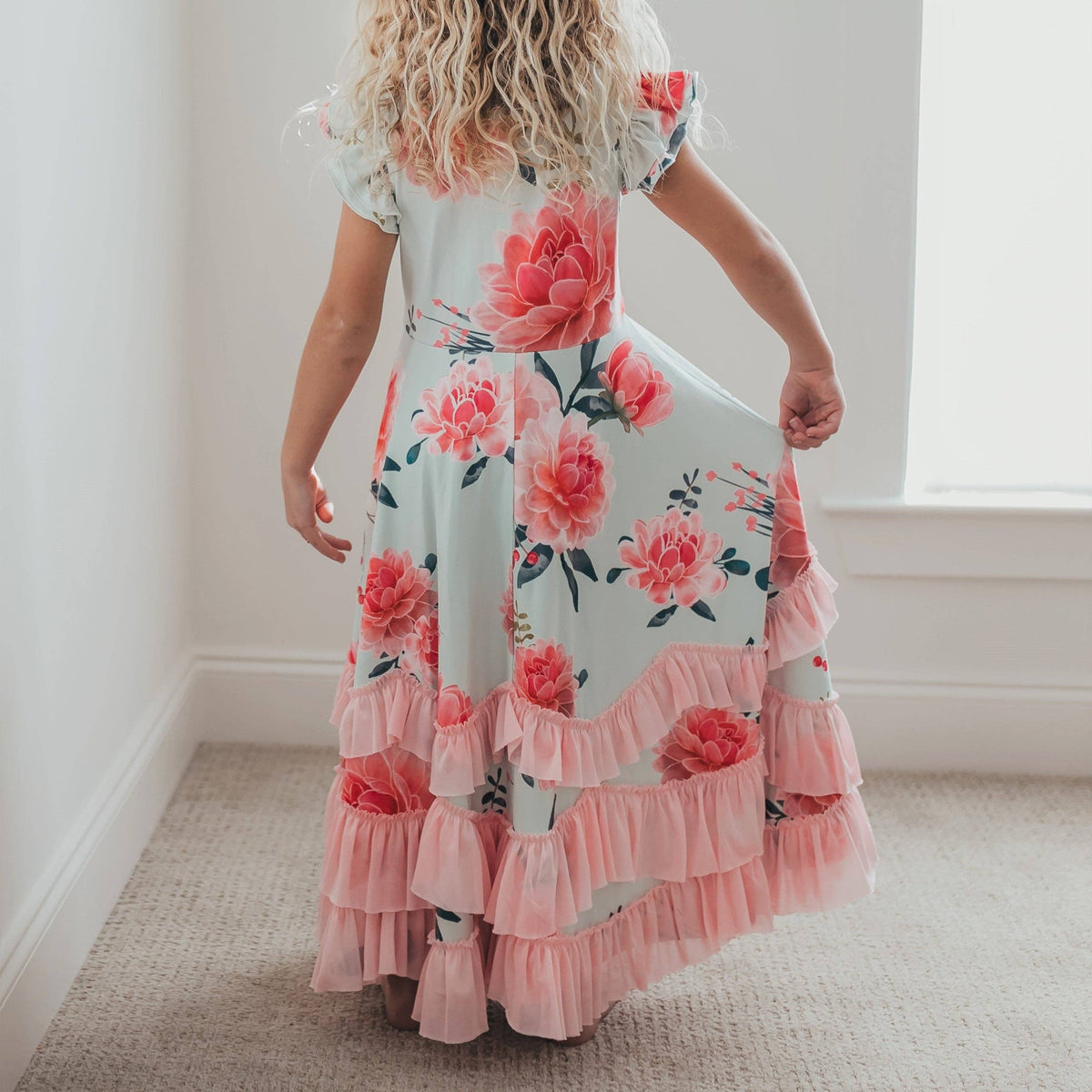 Floral Flutter Dress
