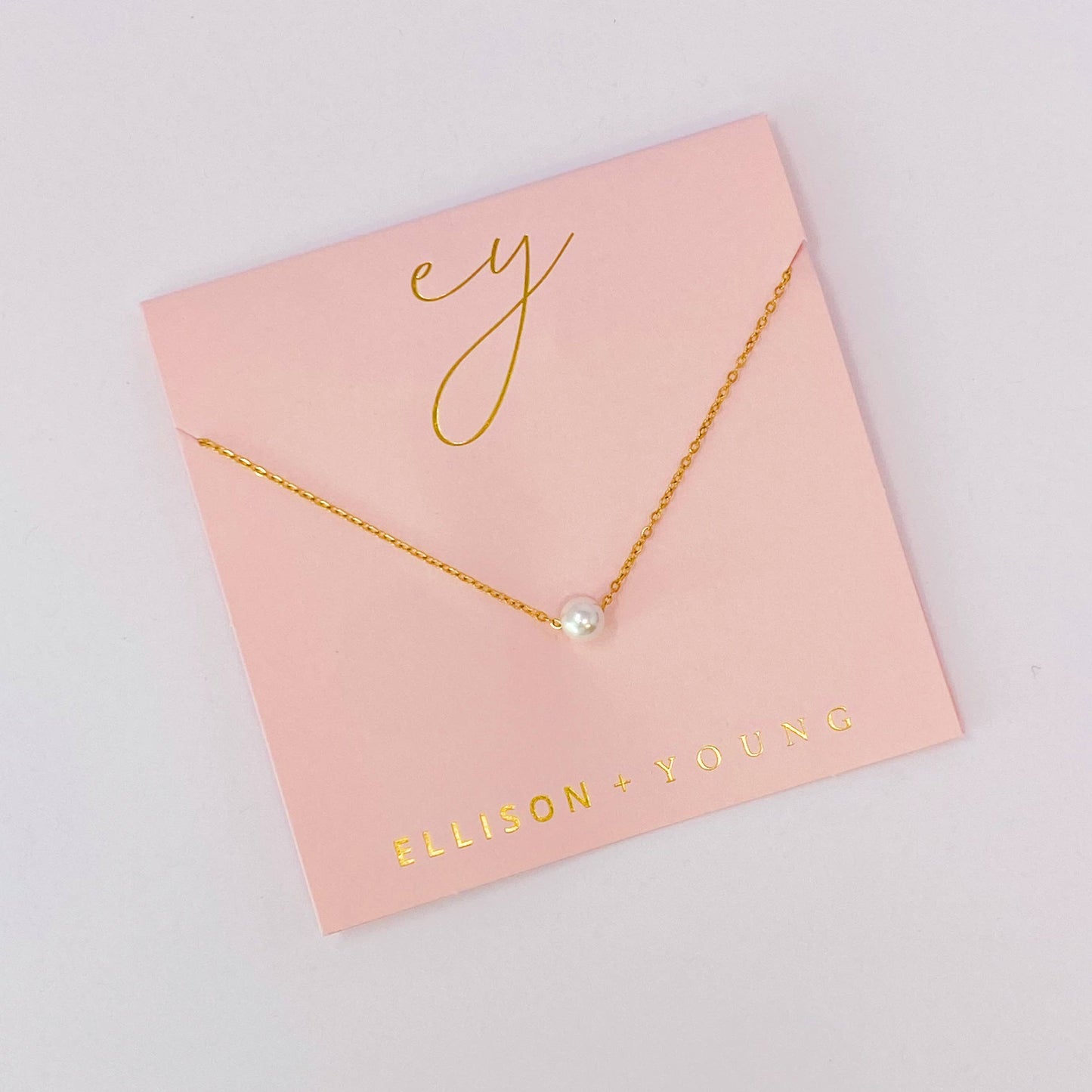 Single Pearl Necklace