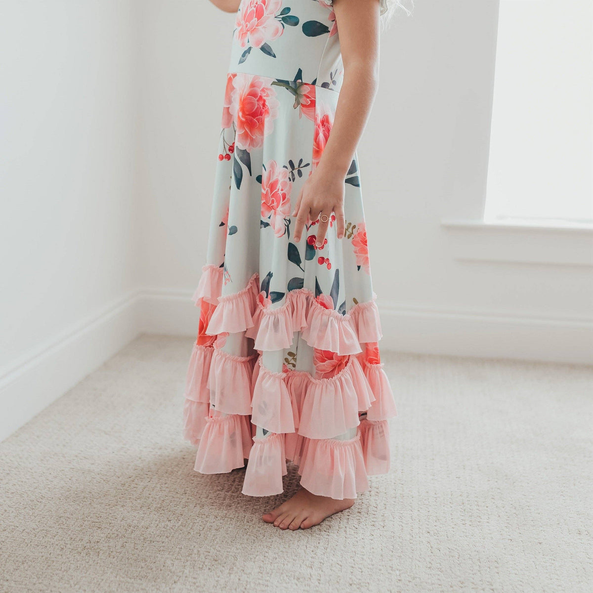 Floral Flutter Dress