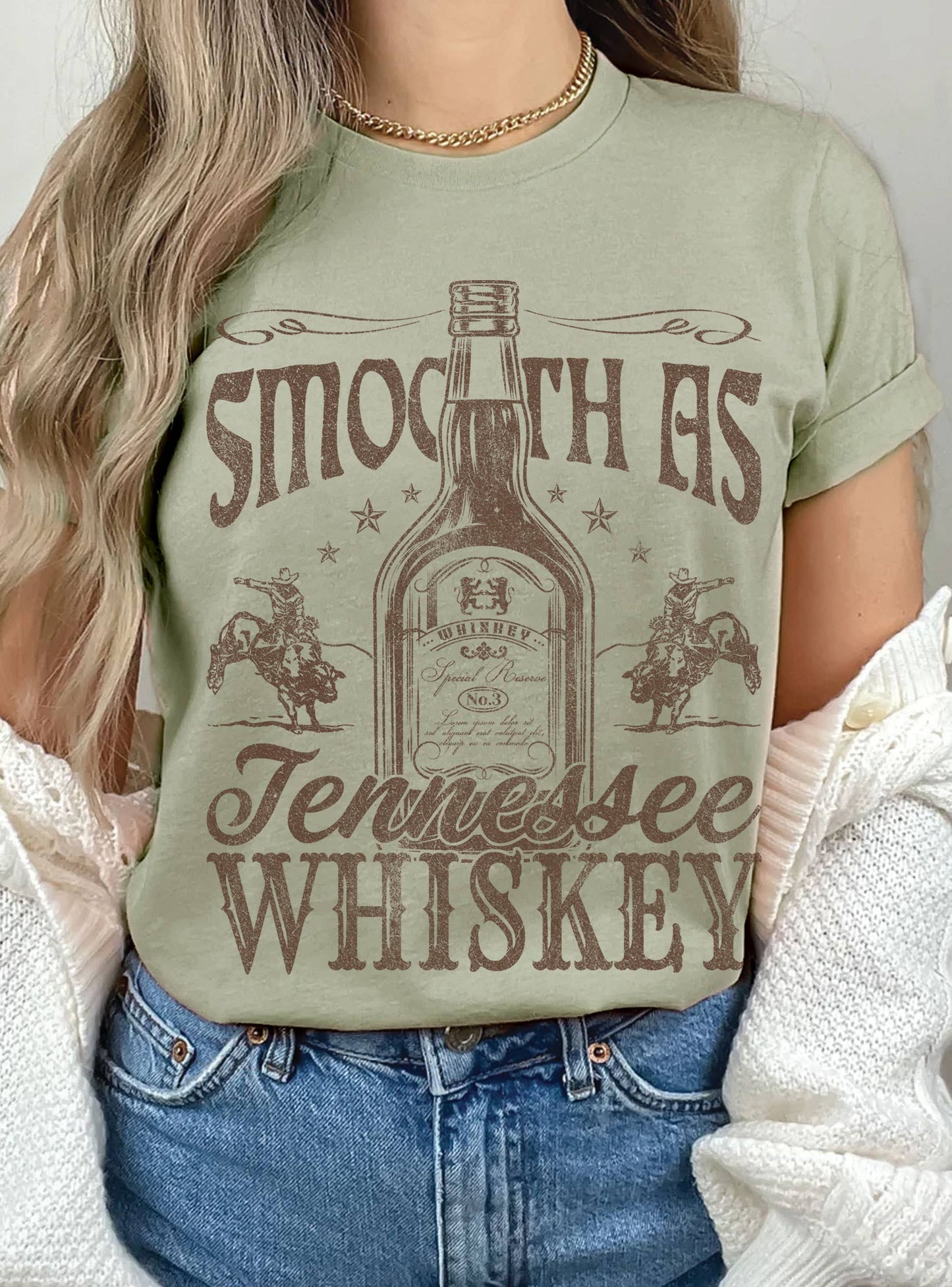 Smooth as Tennessee Whiskey Tshirt