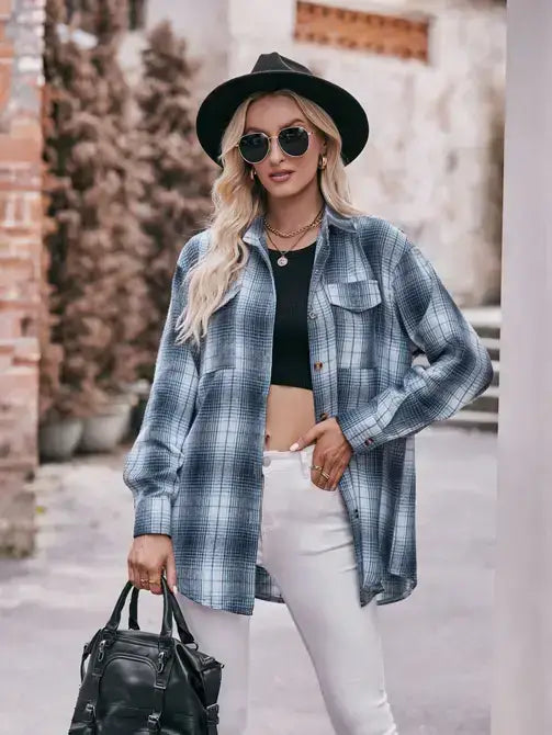 Plaid Oversized Shacket