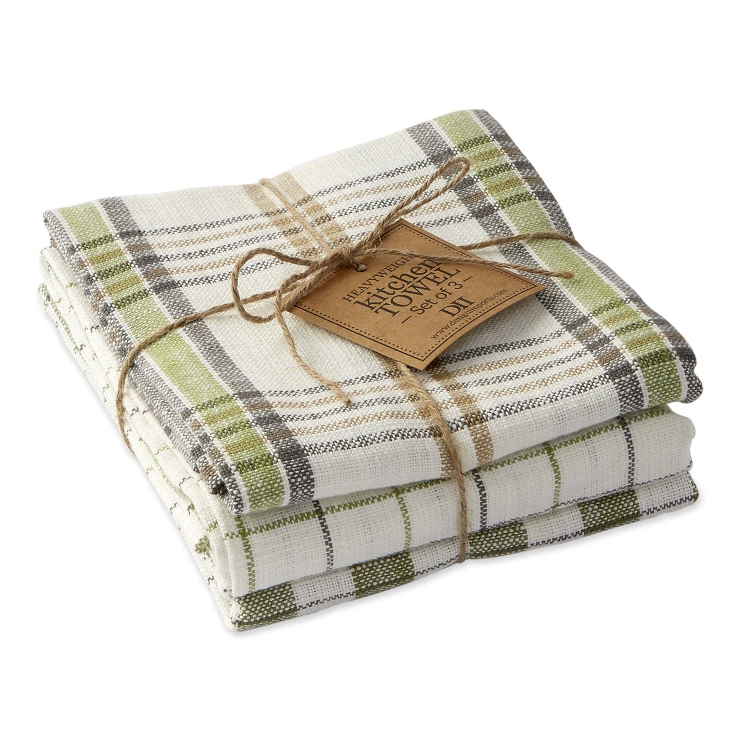 Green House Dishtowel Set of 3